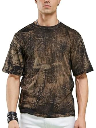 Buy Tfortees Mens Cotton Printed Oversize Tshirt (TFT_1710_M) at Amazon.in