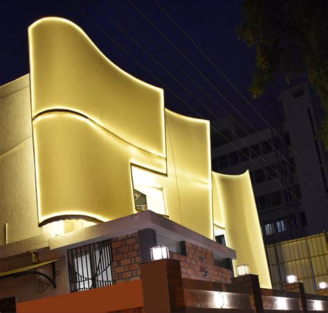 Tensile fabric facade | A.J Architects | Top Architects in Bangalore