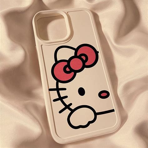 Cute Kawaii Sanrio Hello Kitty Phone Cases For iPhone 15 14 11 13 12 ...