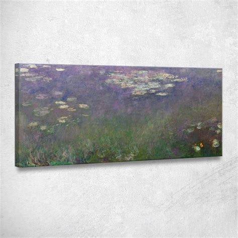 Water Lilies, Agapanthus Claude Monet canvas print
