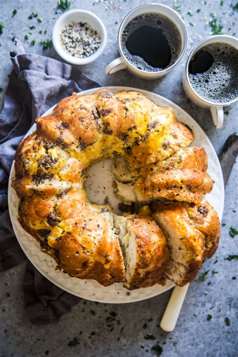Savory Breakfast Monkey Bread