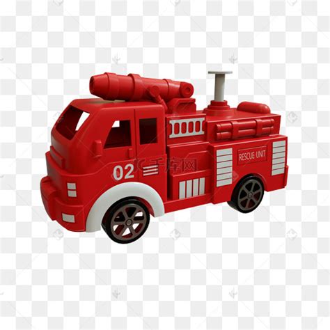 玩具消防车图片-玩具消防车图片素材免费下载-千库网