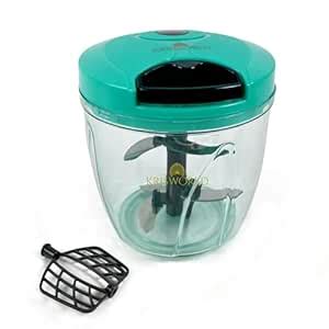 KRISWORLD Manual Cord Pull Chopper 1000ml Vegetable Chopper with ...