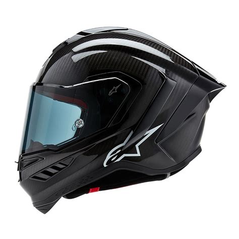 Alpinestars Supertech R10 Solid Black Gloss Helmet