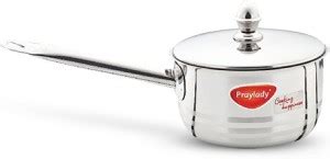 Praylady Plain Saucepan with Lid Sauce Pan 16 cm diameter 1.75 L ...
