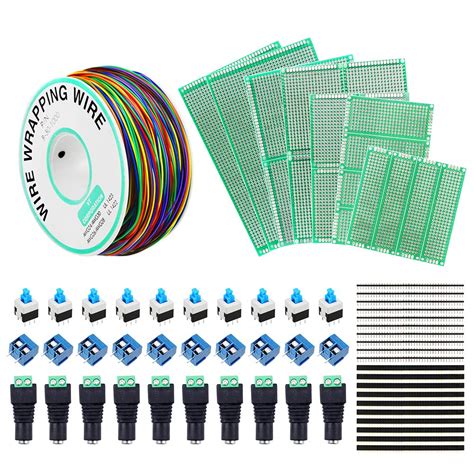 Buy IZKOEE PCB Board Kit - 30AWG Electrical Flexible Silicone Wire ...