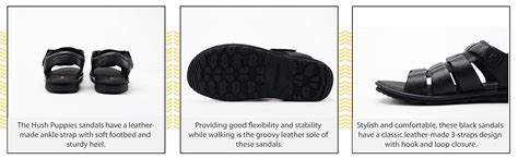 Hush Puppies Bata Mens Pu Step Black Flat Sandal - 7 Uk (864-6714 ...