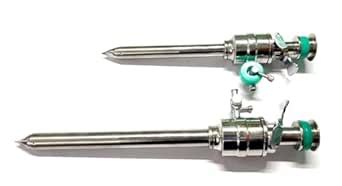 ADDLER LAPAROSCOPIC TROCAR CANNULA 10MM &12MM SS SURGICAL INSTRUMENT ...