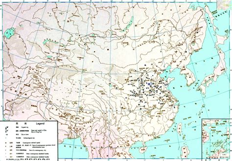 China History Maps - BC 1750-1100 Shang or Yin
