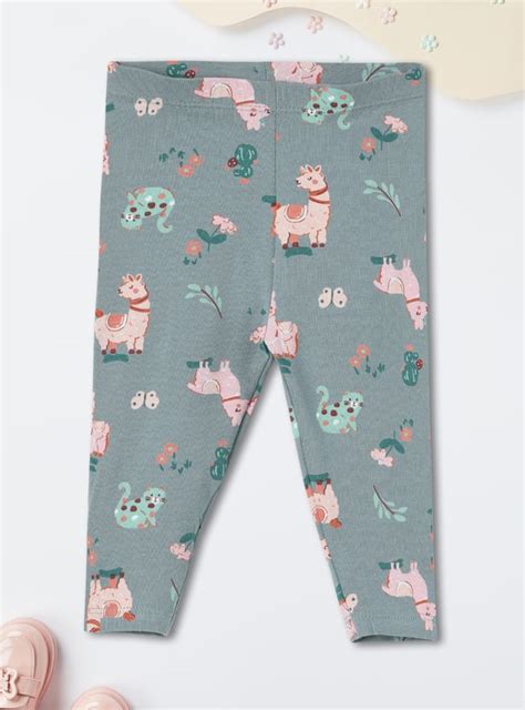 Buy Girls Printed Leggings Online at just Rs. 199.0 - 1000014364300 ...