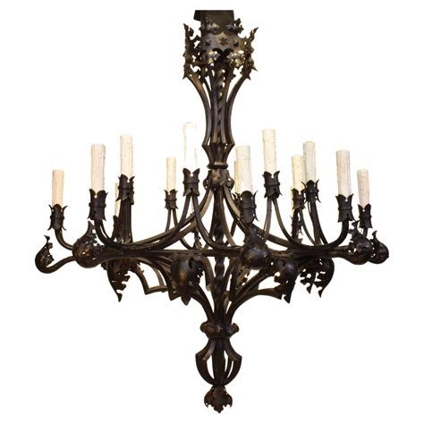 Antique Chandelier, Gothic Style For Sale at 1stDibs | gothic style ...