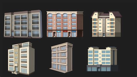 Cartoon Building Texture 的图像结果