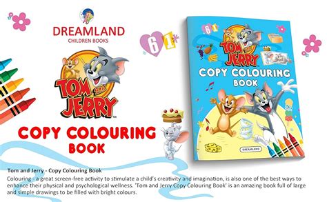 Tom and Jerry Copy Colouring Book : Dreamland Publications: Amazon.in ...