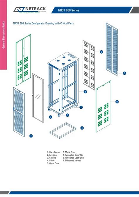 Networking Rack - 42 U Floor Stand Networking Rack Trader - Retailer ...