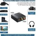 sounce TV-out Cable 192KHz Digital to Analog Audio Converter SPDIF ...