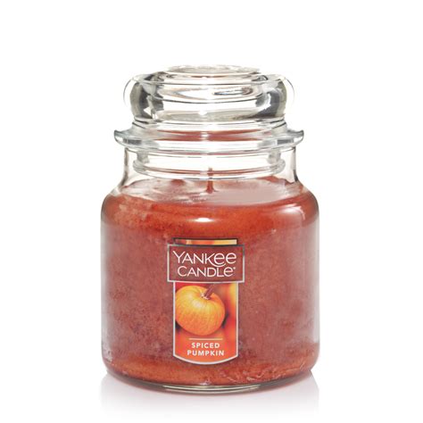 Yankee Candle Spiced Pumpkin – Medium Classic Jar Candle – Walmart ...
