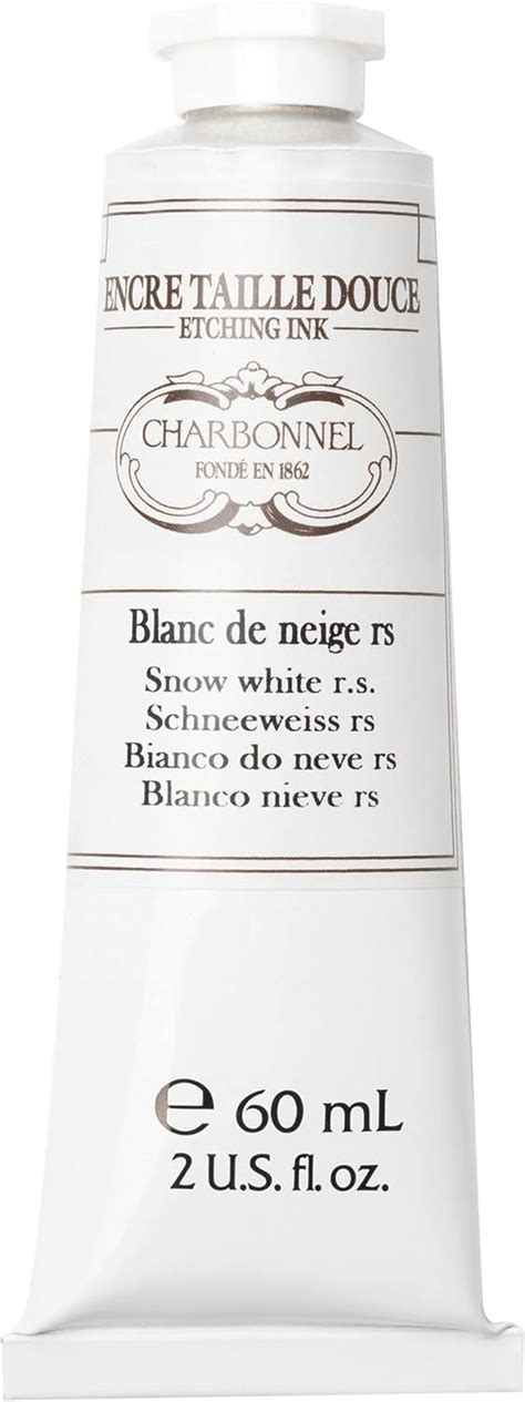 L&B CHARBONNEL INK SNOW WHITE 60 ML (44338) – Himalaya Fine Art