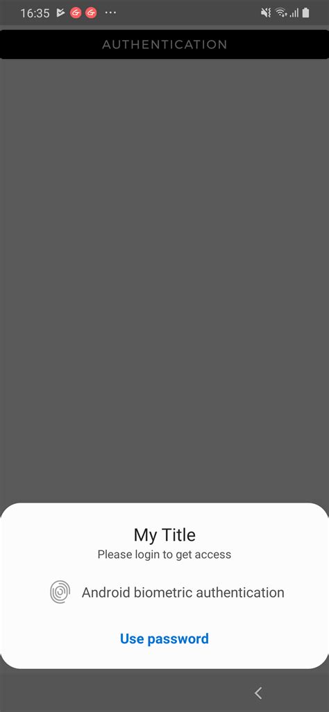 Android Credentials API Examples 的图像结果