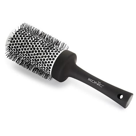 IKONIC BLOW DRY BRUSH - BDB 52 BLACK AND GREY