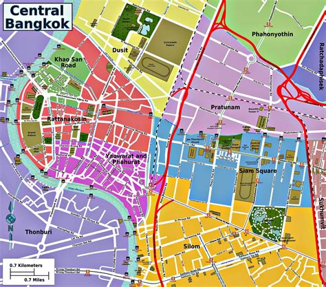 Bangkok Maps Map
