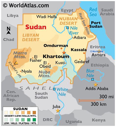 Sudan Maps & Facts - World Atlas