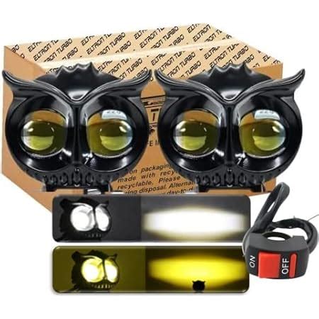 ELTRON TURBO Waterproof Y Shape Mercedes Style Laser Beam Mini Driving ...