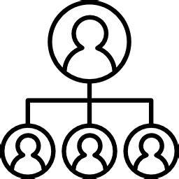 Hierarchical structure - Free business icons