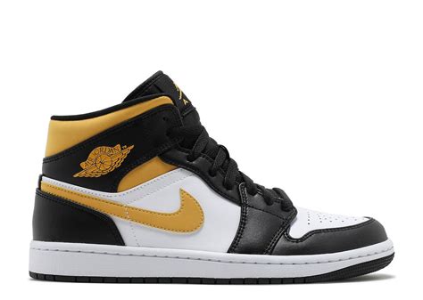 Jordan 1 Black And Yellow