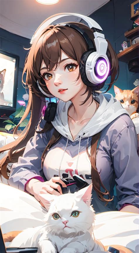 Chat with Streamer gf! - text or voice, Enjoy AI Chat Free & Safe