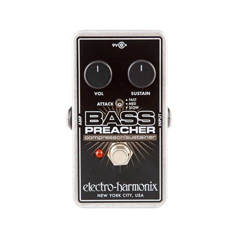 Electro-Harmonix Bass Preacher Bass Compressor/Sustainer Pedal ...