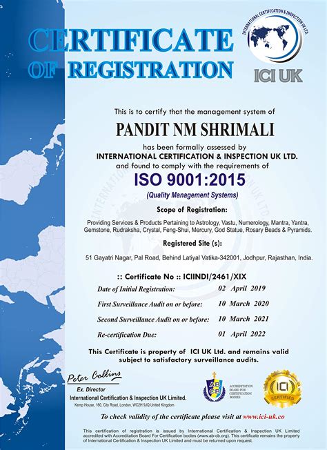 Buy PANDIT NM SHRIMALI Brass Ashta Laxmi Yantra - Eight Form of Maa ...