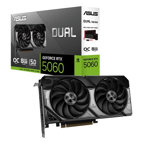 ASUS Dual GeForce RTX 5060 8GB OC GDDR7 Edition Graphics Card- tpstech.in