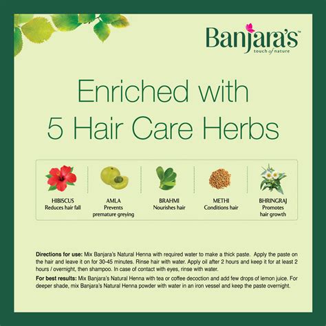 Banjara's Natural Henna Powder for Hair | Buy Online – B E STORE