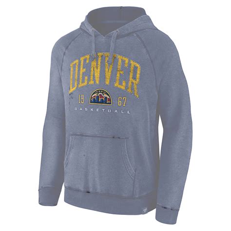 Authentic Men's Denver Nuggets Hoodies & Sweatshirts