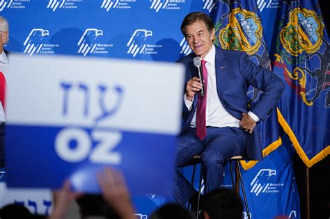 Hosted by GOP Jewish group, Dr. Oz makes case for becoming first-ever ...