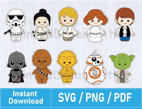 Baby Star Wars Clip Art Star Wars Babies Cute Star Wars Clipart, HD