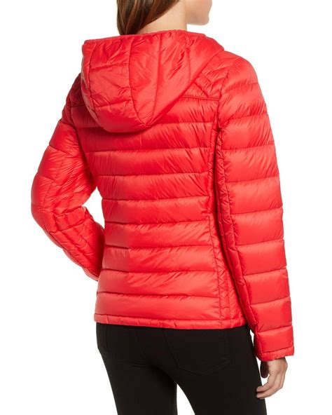 Michael kors red women's coat online