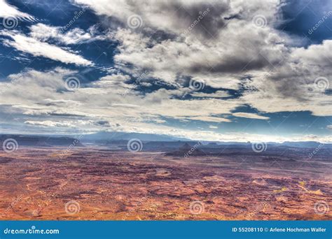 Utah-Needles Overlook-view of Canyonlands National Park Stock Photo ...
