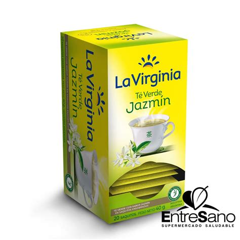 TE VERDE JAZMIN 20 Saq. - La Virginia - Entresano