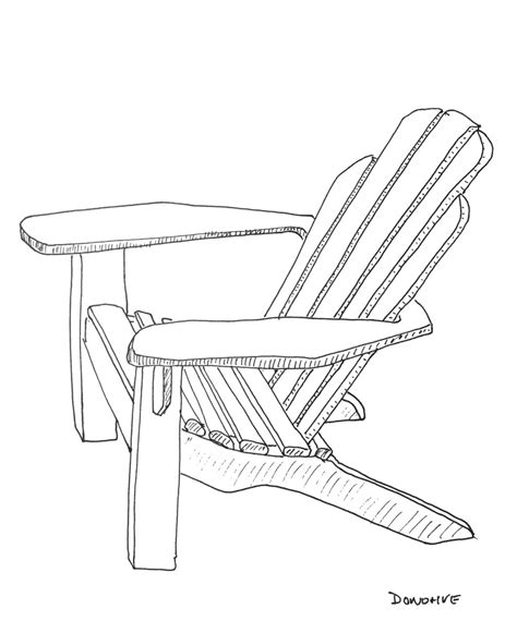 Adirondack Chair Detail Drawings