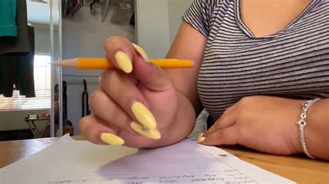 Image result for ASMR Writing Notes