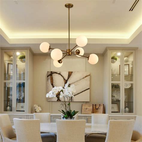 Mid Century Modern Dining Room Chandeliers