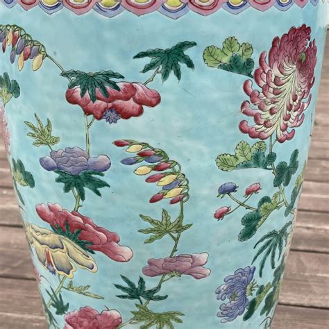 Large Chinese Antique floor vase with Dayazhai pattern, Late Qing ...
