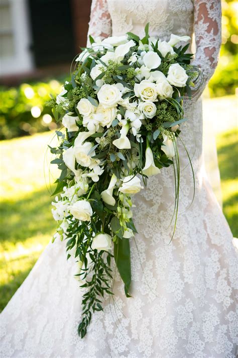 Wedding Flowers Waterfall Cascade Bridal Bouquet