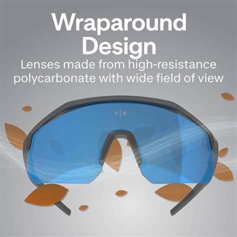 Adult Cycling Glasses Perf 500 Light Category 3 - Black/Blue