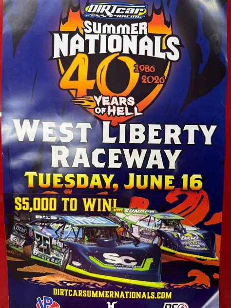 DIRT Car Summer Nationals Late Modes @ West Liberty, West Liberty ...