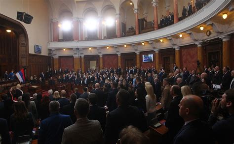 Parliamentary groups in the new Serbian National Assembly: Complete ...
