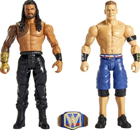 Buy WWE Championship Showdown Roman Reigns vs John Cena Action Figures ...