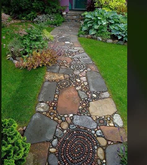 Stone Garden Paths, Walkways Paths, Garden Stepping Stones, Stone ...