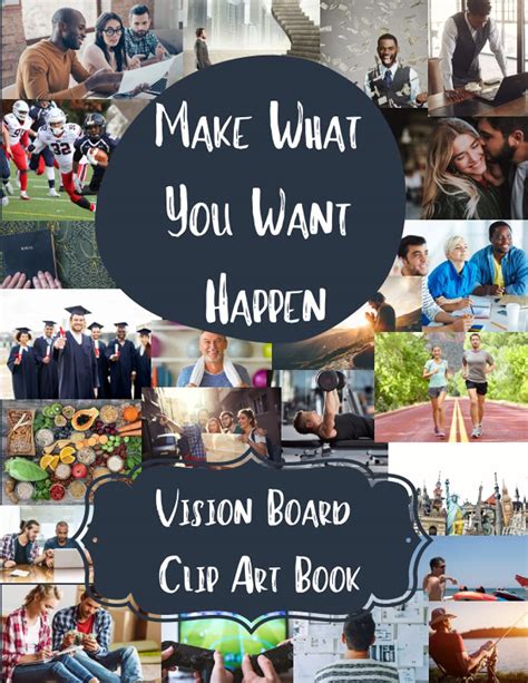 Buy Vision Board Clip Art Book: Vision Board Kit For Men With Over 250 ...